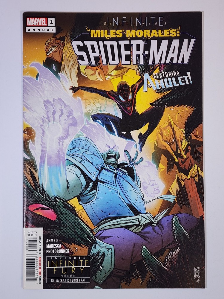 Miles Morales: Spider-Man Infinite Destinies Annual #1 NM Marvel 2021