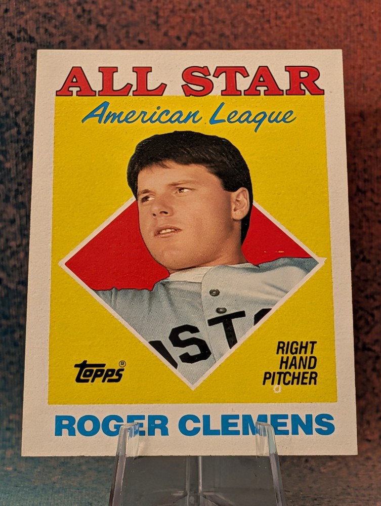 1988 Topps #394 Roger Clemens