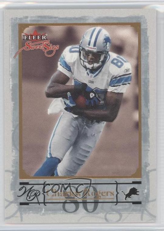 2004 Fleer Sweet Sigs Gold 60/99 Charles Rogers #13 0j0Fulfilled by COMC - World’s largest consignment service