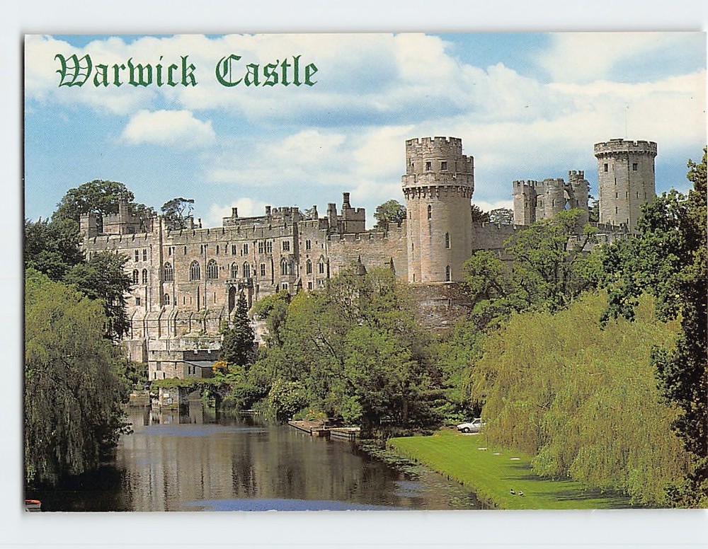 Postcard Warwick Castle Warwick England