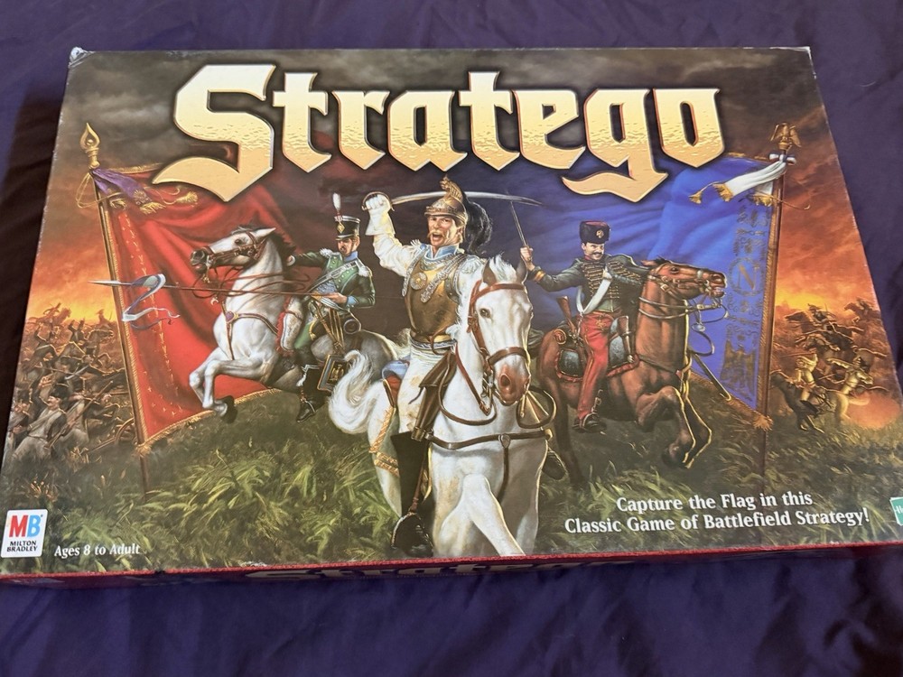 Vintage 1999 Stratego Board Game by Milton Bradley