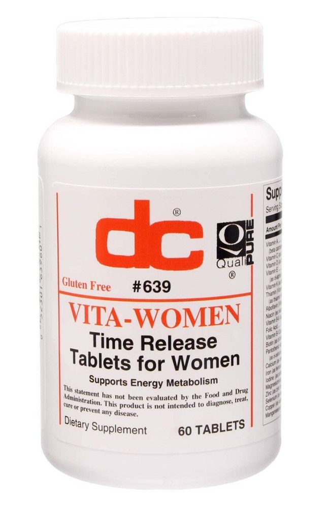 Vita-Women Time Release Multi-Vita, Herbal and Nutraceutical Formula for Women
