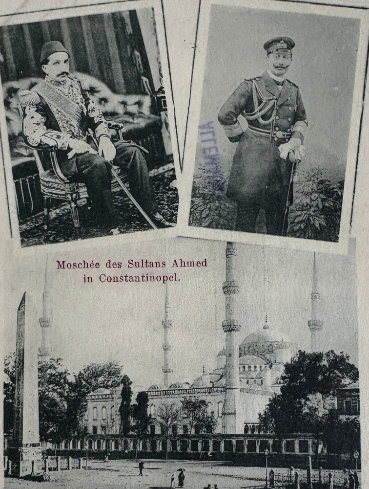Turkey Ottoman Kaiser Wilhelm Sultan Abdulhamid Constantinopel Orient Reise