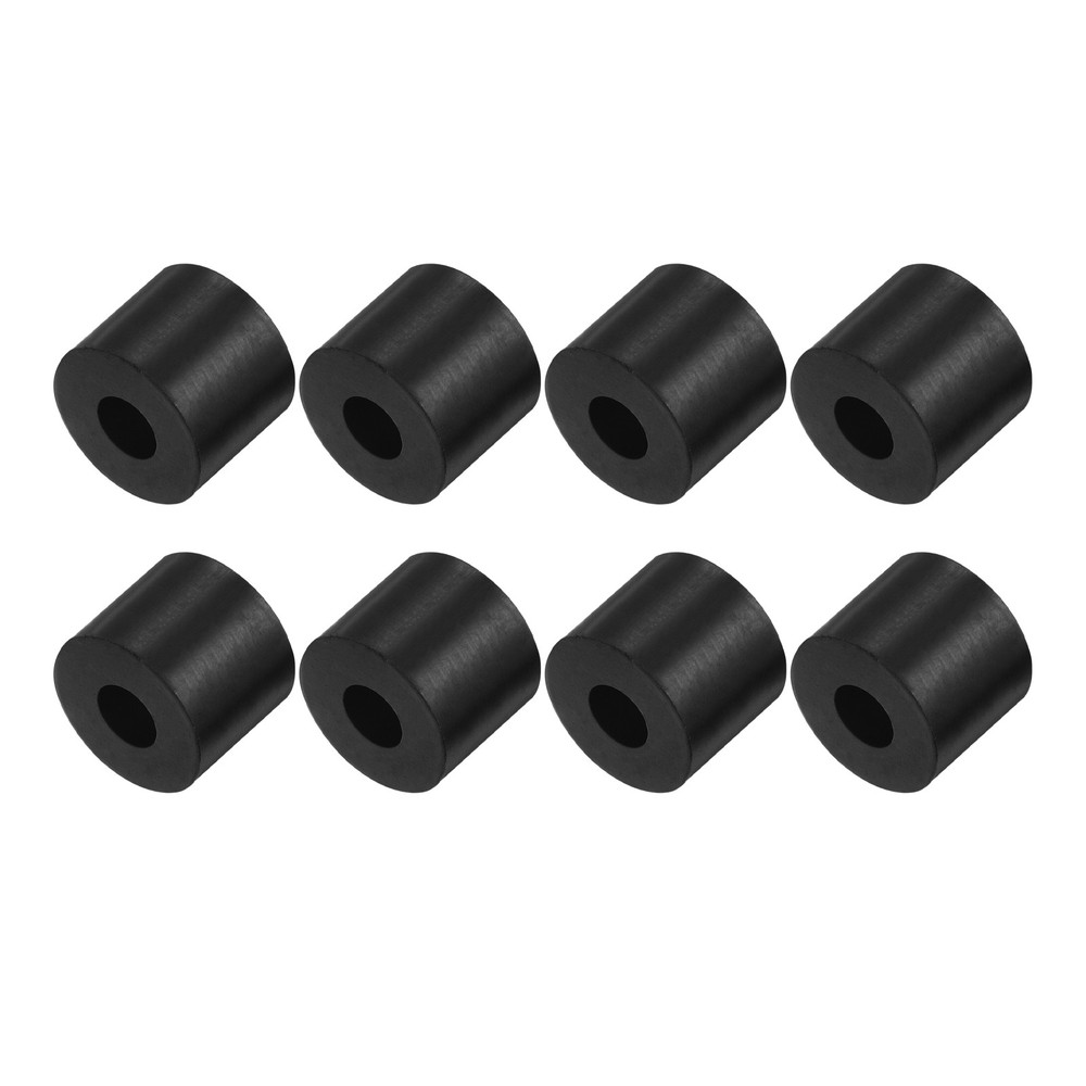 8pcs Rubber Spacer [10x22x25mm] for Home Cars Boat Accessories