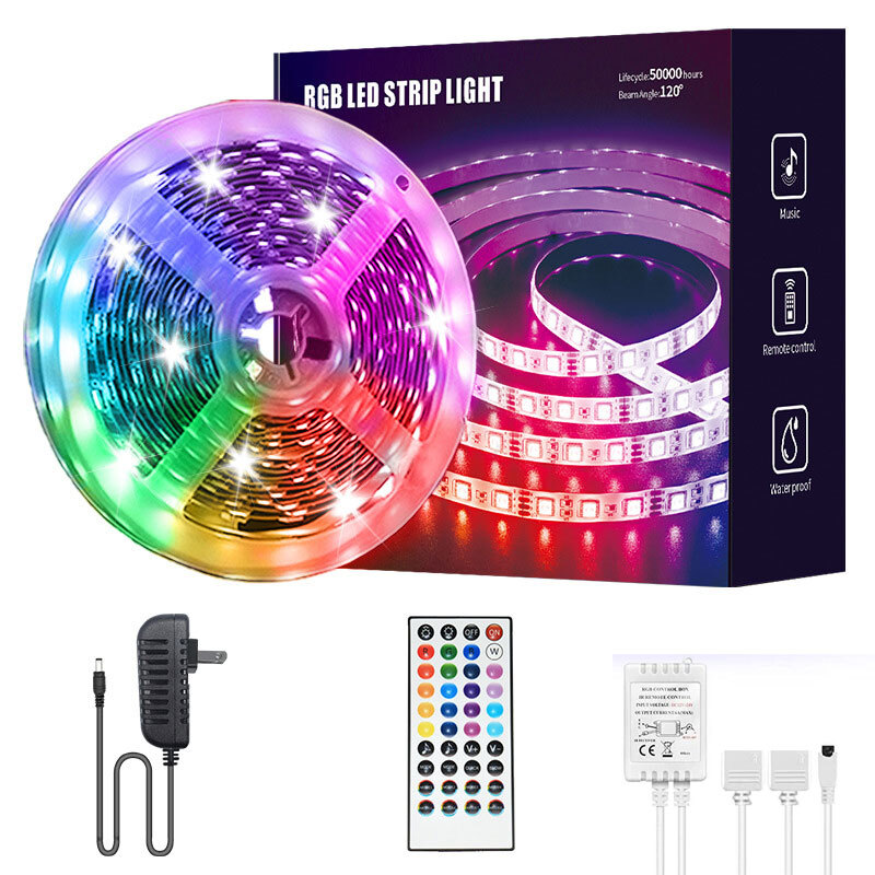 LED Strip Light 32ft USB 5050 RGB TV Back light for Bar Room US Stock