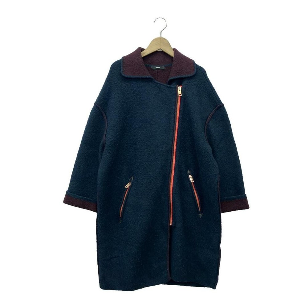 DIESEL Womens Zip Up Knitted Coat 521d93bc869659d09c31e2ca64633eb0