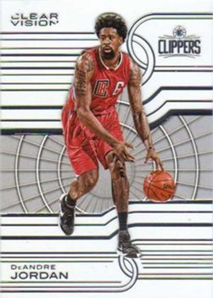 2015-16 Panini Clear Vision #15 DeAndre Jordan Los Angeles Clippers