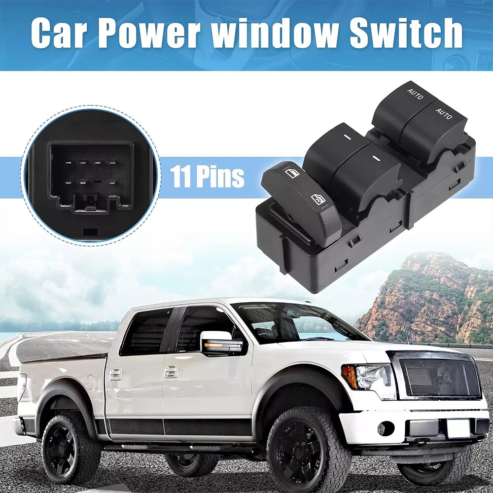 2011-2014 Ford F-150 Left Driver Power Window Switch BL3T14540AA
