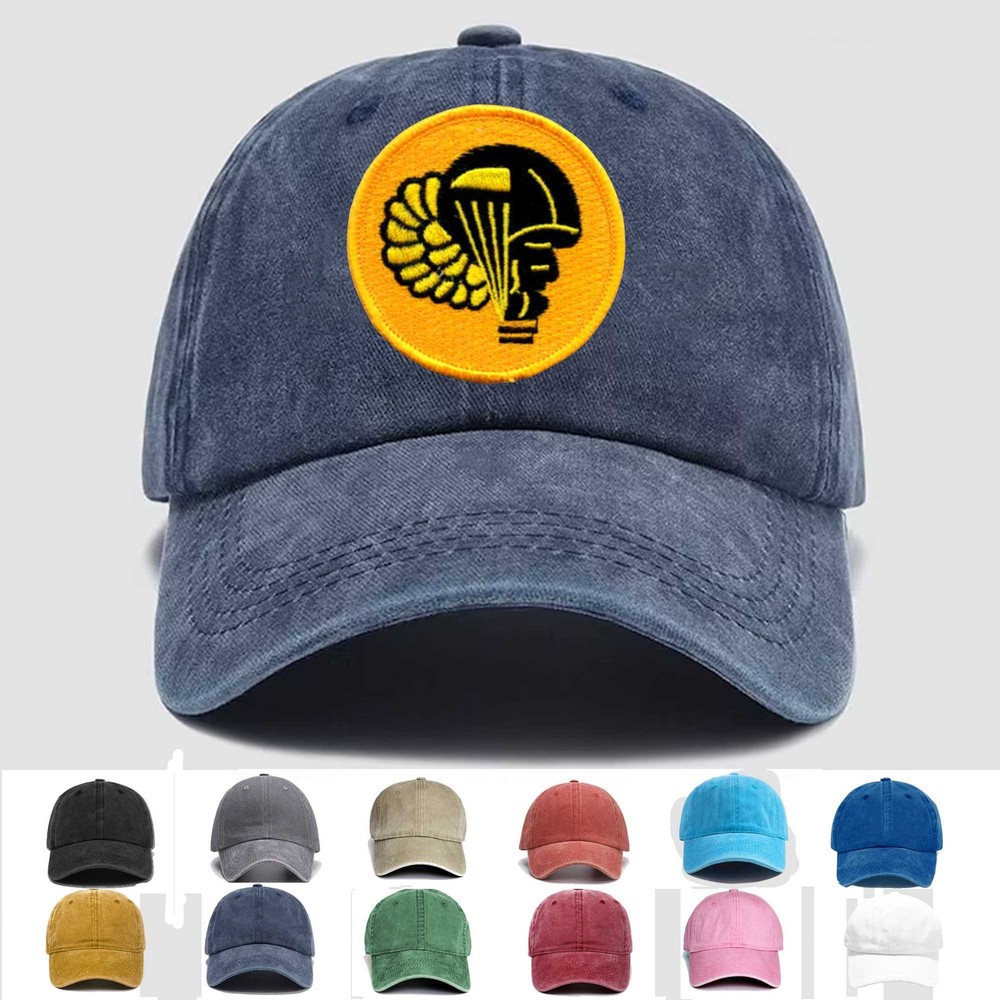 Custom Embroidered Hat 11th Airborne Division Jump School, Veteran Cap,Gift Idea