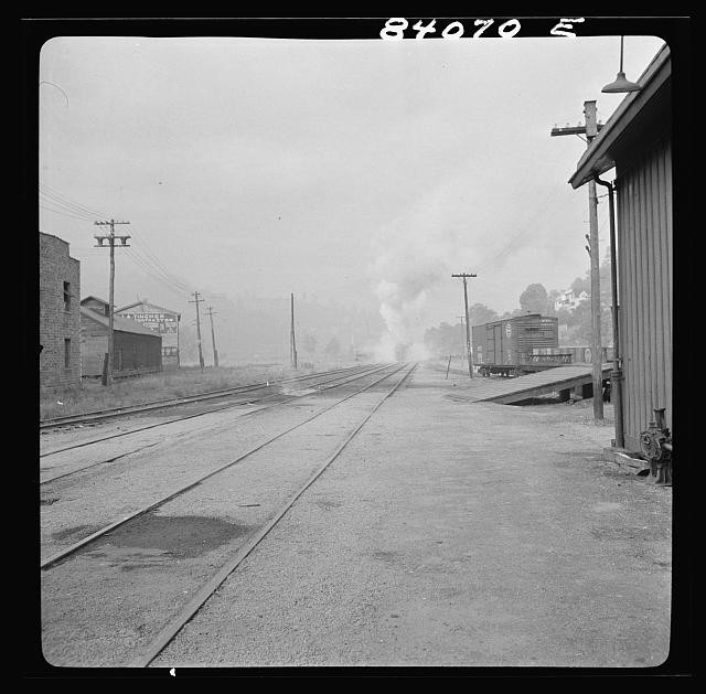 Richwood West Virginia 1942 Migratory Workers Boarding B&O Train to New York