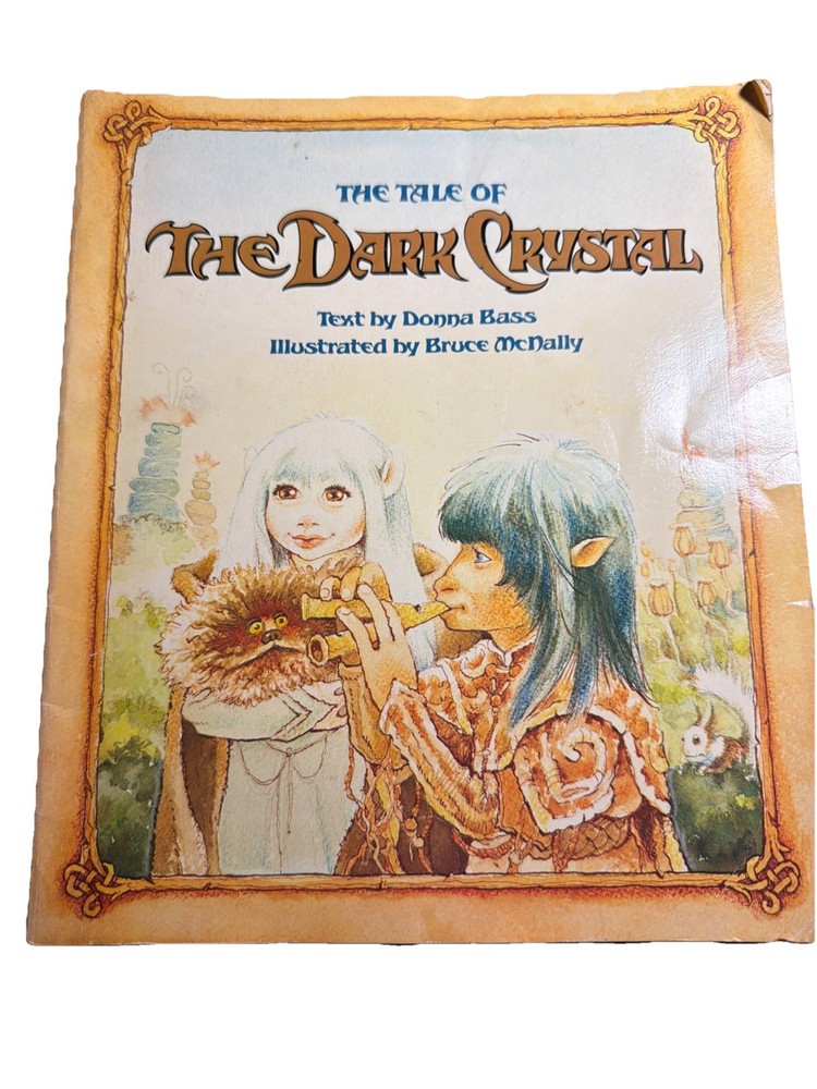 The Dark Crystal - Jim Henson movie tie-in VG+ Book Club Edition 1982 hardcover