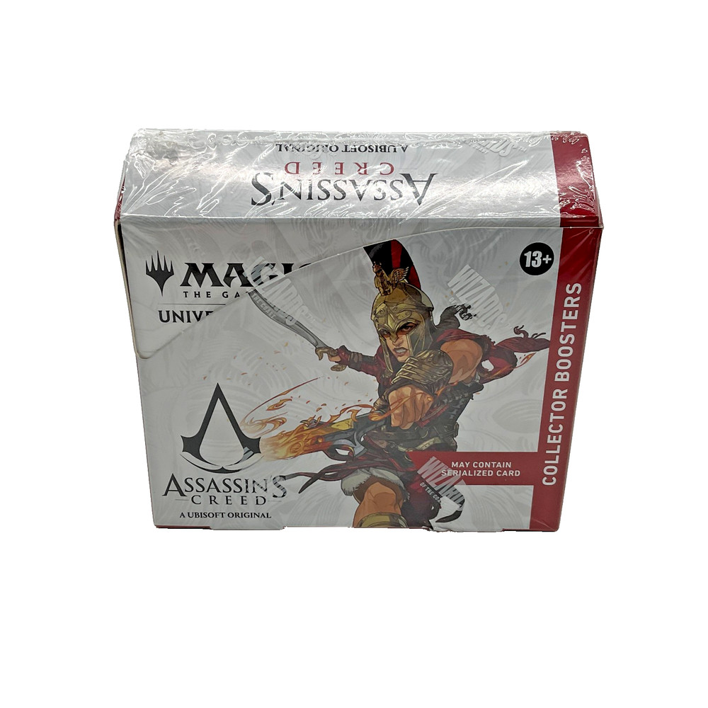 Magic The Gathering MTG Assassins Creed Collector Boosters Box SEALEDPROBSTEIN is actively accepting consignments !!