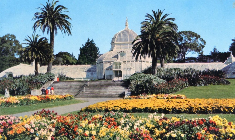Conservatory of Flowers, Golden Gate Park, San Francisco, CA, UNP, VG --POSTCARD