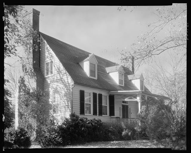 Maxfield,porches,dormers,Albemarle County,VA,Virginia,Architecture,South,1935