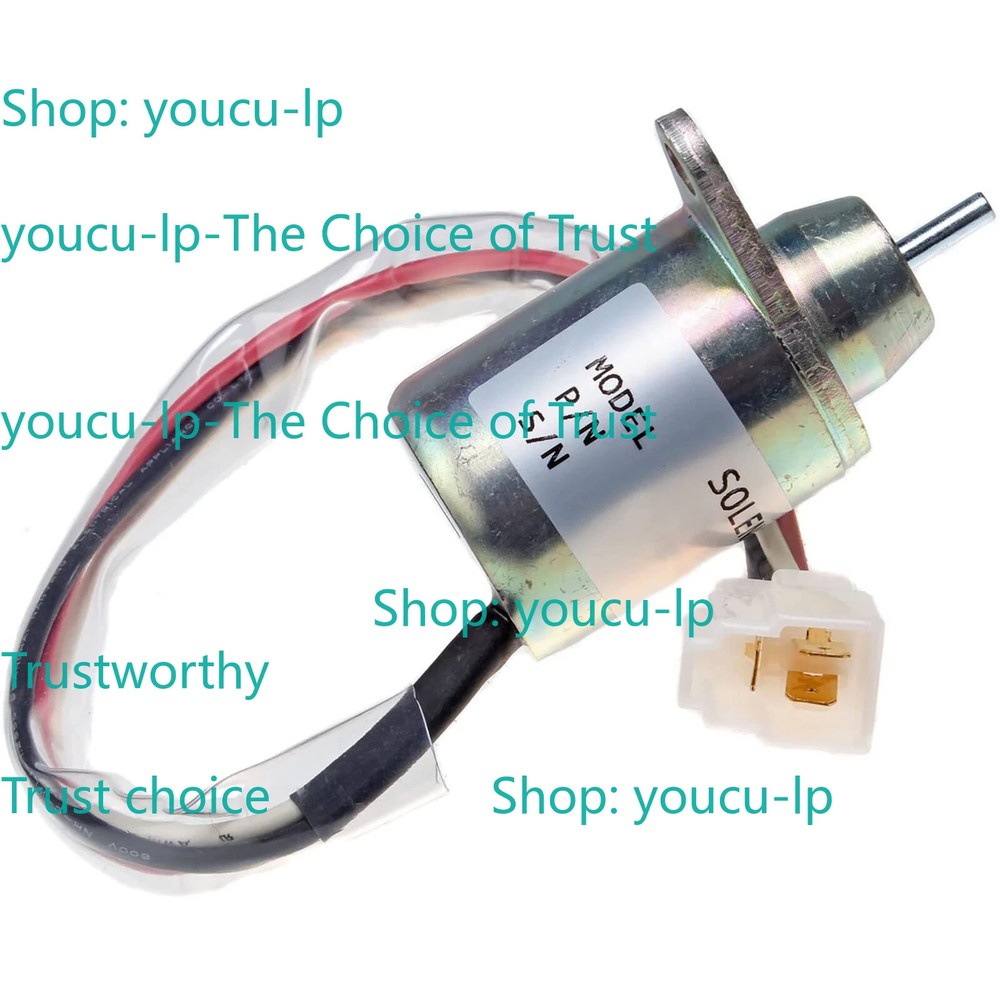 12V Solenoid 1503ES-12S5SUC5S for Yanmar 119653-77950 Kubota John Deere Komatsu