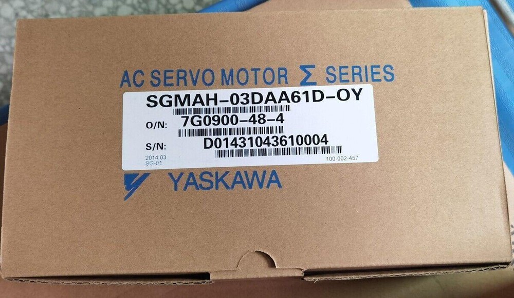 YASKAWA SGMAH-03DAA61D-OY AC SERVO MOTOR SGMAH03DAA61DOY New Expedited Ship 1PC