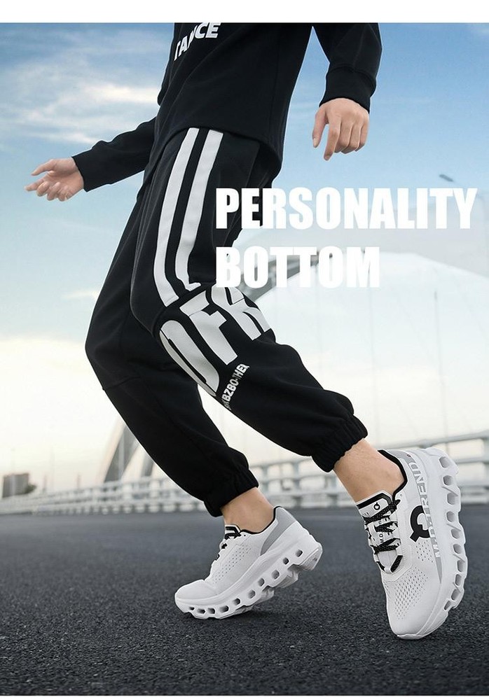 “Men’s Lightweight Outdoor Sneakers – Cushioning Travel & Running Shoes, Non