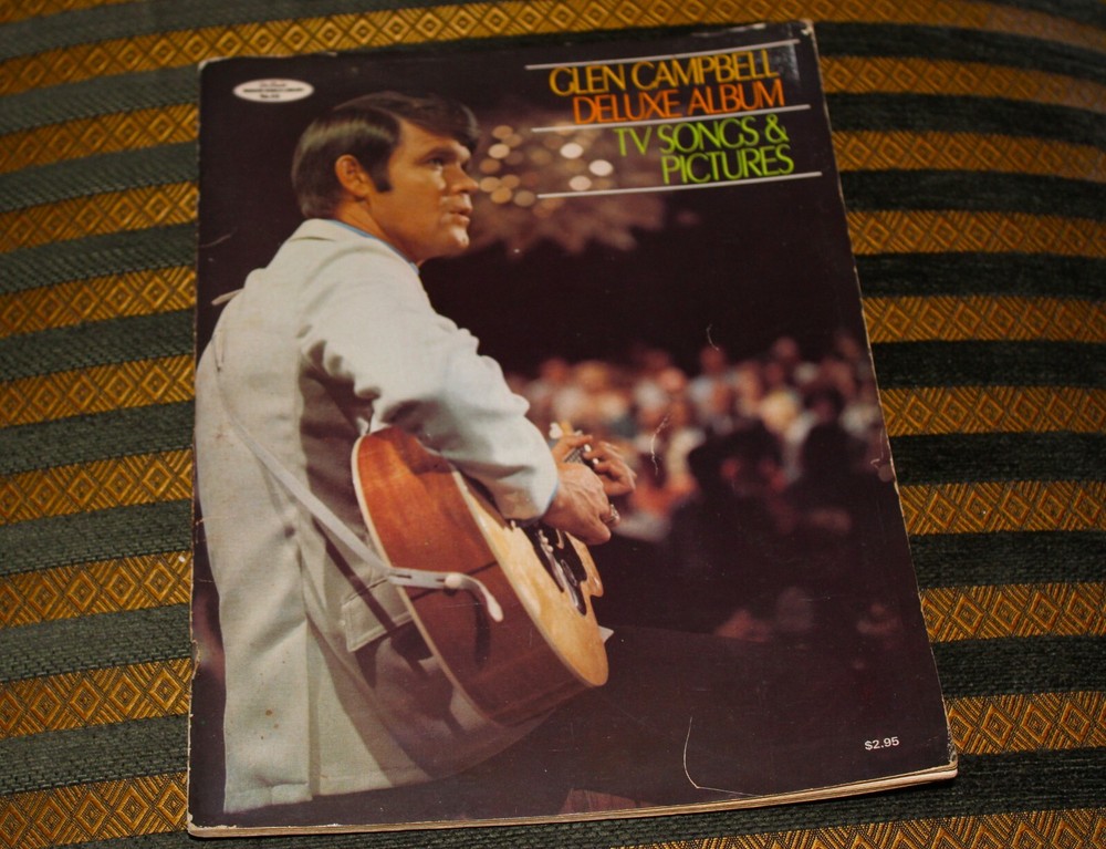 Glenn Campbell Deluxe Album TV Songs & Pictures Music Book
