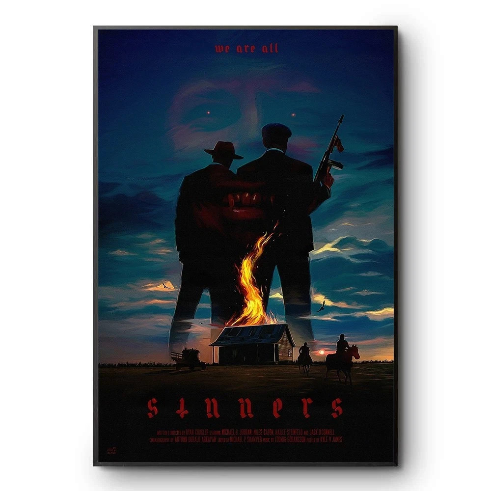 Sinners Movie Poster 2025