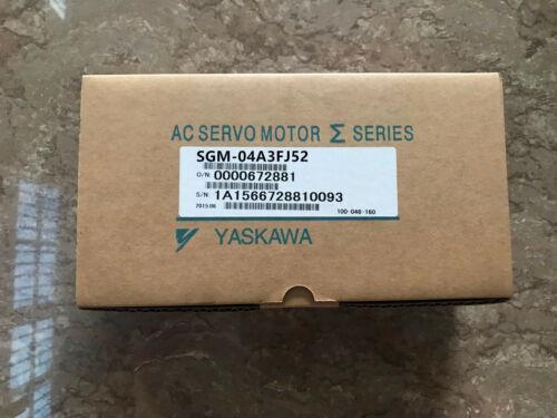 YASKAWA SGM-04A3FJ52 AC SERVO MOTOR SGM04A3FJ52 In Box Expedited Shipping New