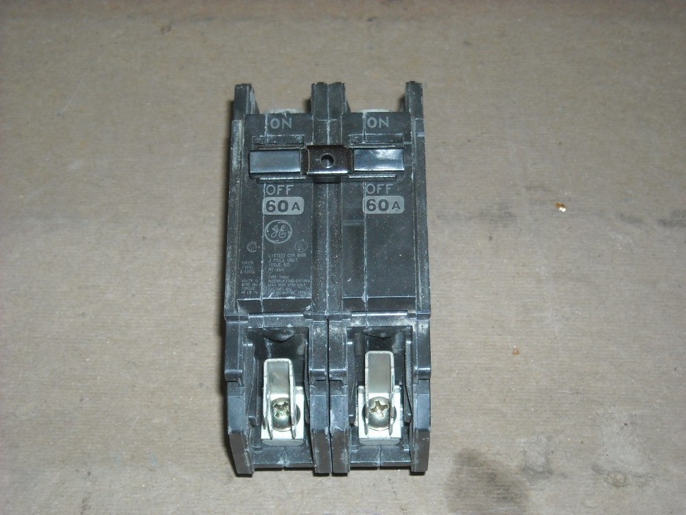GE   THQC 2160WL   Breaker   60 Amp   2 pole