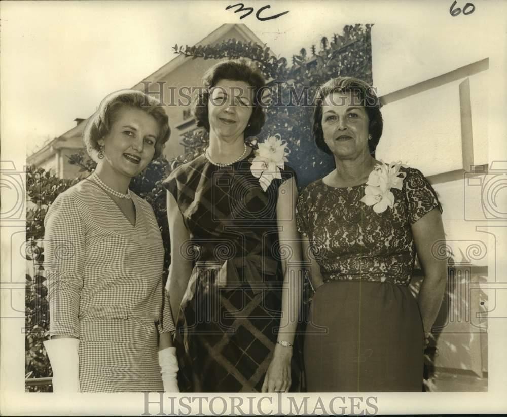 1965 Press Photo Orleans Parish Medical Society Auxiliary members at an event