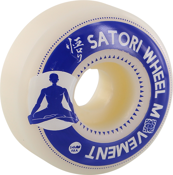 SATORI MEDITATION 54mm 98a WHT/BLU WHEELS SET