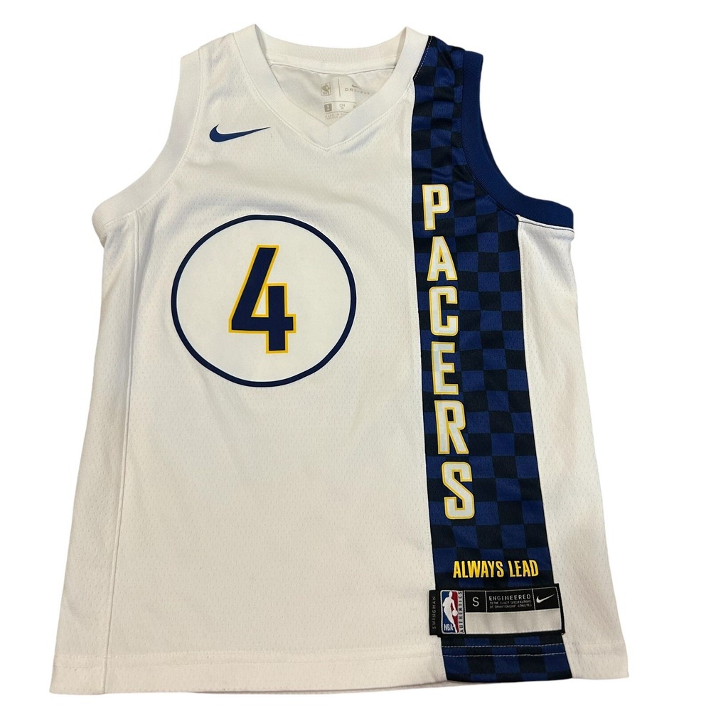 Nike NBA Indiana Pacers Victor Oladipo #4 Jersey Swingman City Addition S(8) Boy