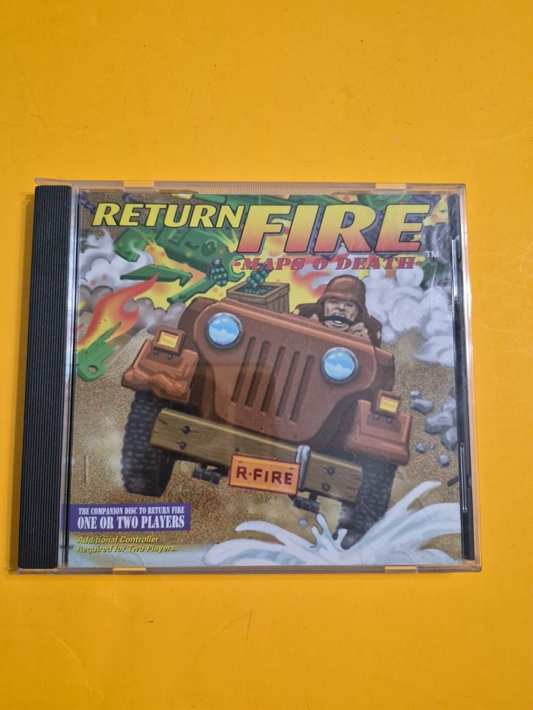 Return Fire: Maps O' Death Of Panasonic 3DO 3-DO Complete In Case