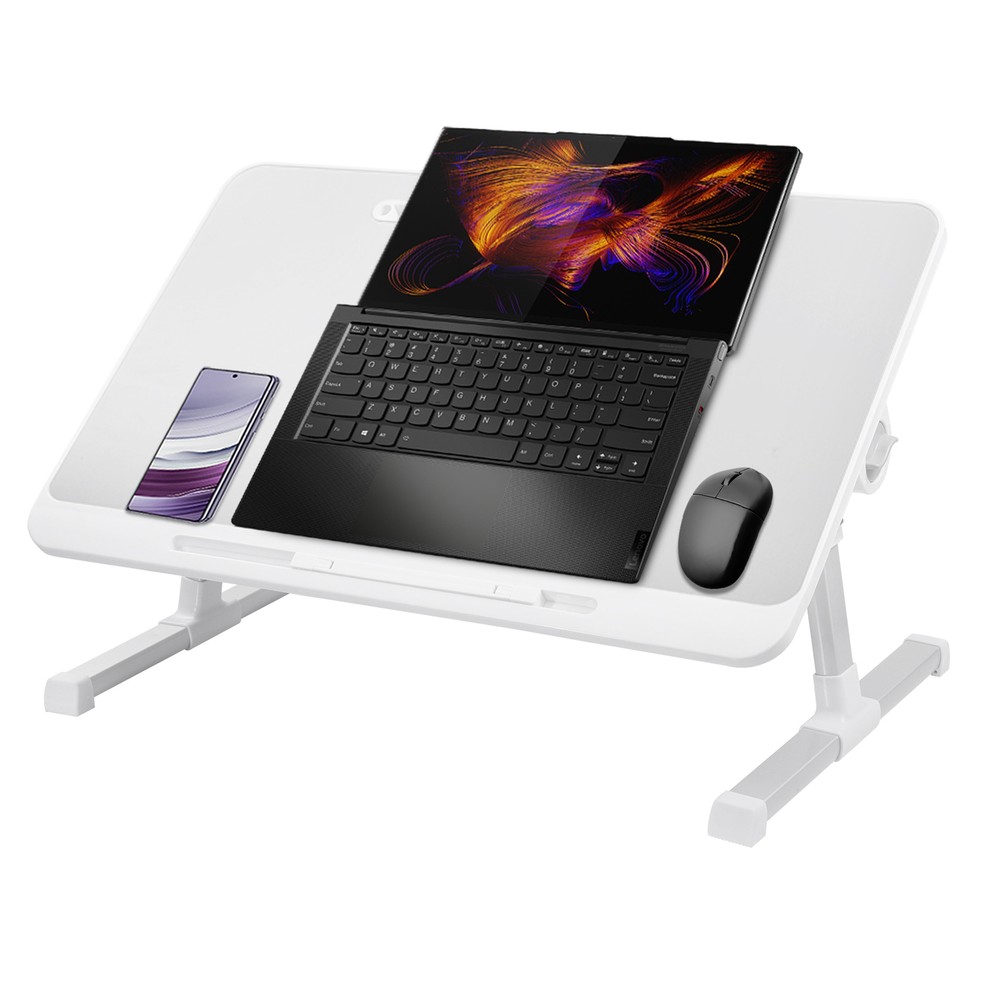 Adjustable Laptop Table Stand Lap Tray Sofa Bed Notebook Computer Foldable Desk