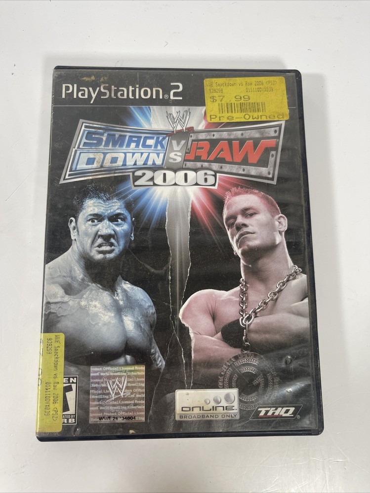 WWE SmackDown vs. Raw 2006 (Sony PlayStation 2, 2005)