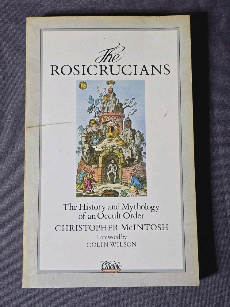 The Rosicrucians Christopher McIntosh Revised Ed. PB Book Crucible Occult Christ
