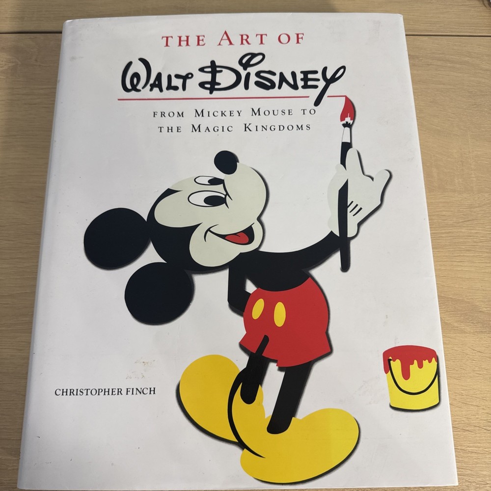 ART of WALT DISNEY: From Mickey Mouse to the Magic Kingdoms - Finch (1993, HC)