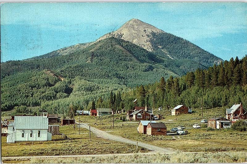 Postcard MOUNTAIN SCENE Between Steamboat Springs And Craig Colorado CO AJ4449