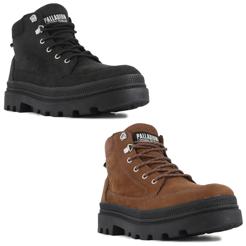 Palladium Men Pallatrooper Cuff 2.0 Waterproof+ Boots Leather Ankle Comfort 2025
