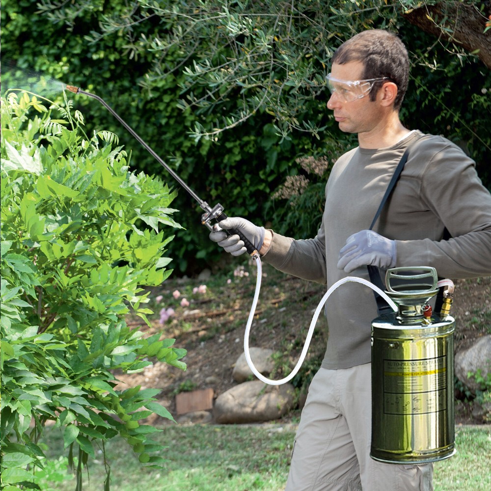 Stainless Steel Sprayer 1-3Gal Garden Sprayer Kit For Home Cleaning Pet Bathing