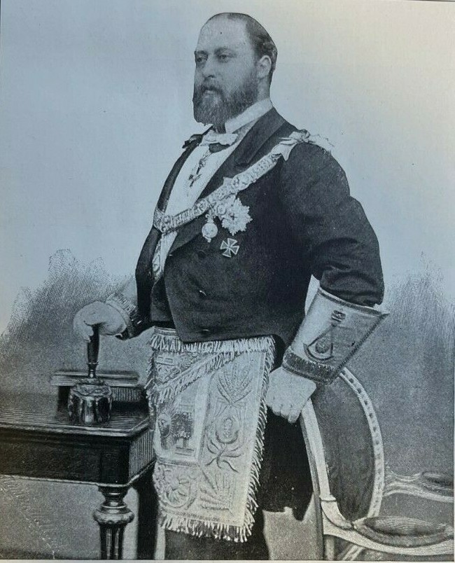 1901 King Edward VII of England illustrated