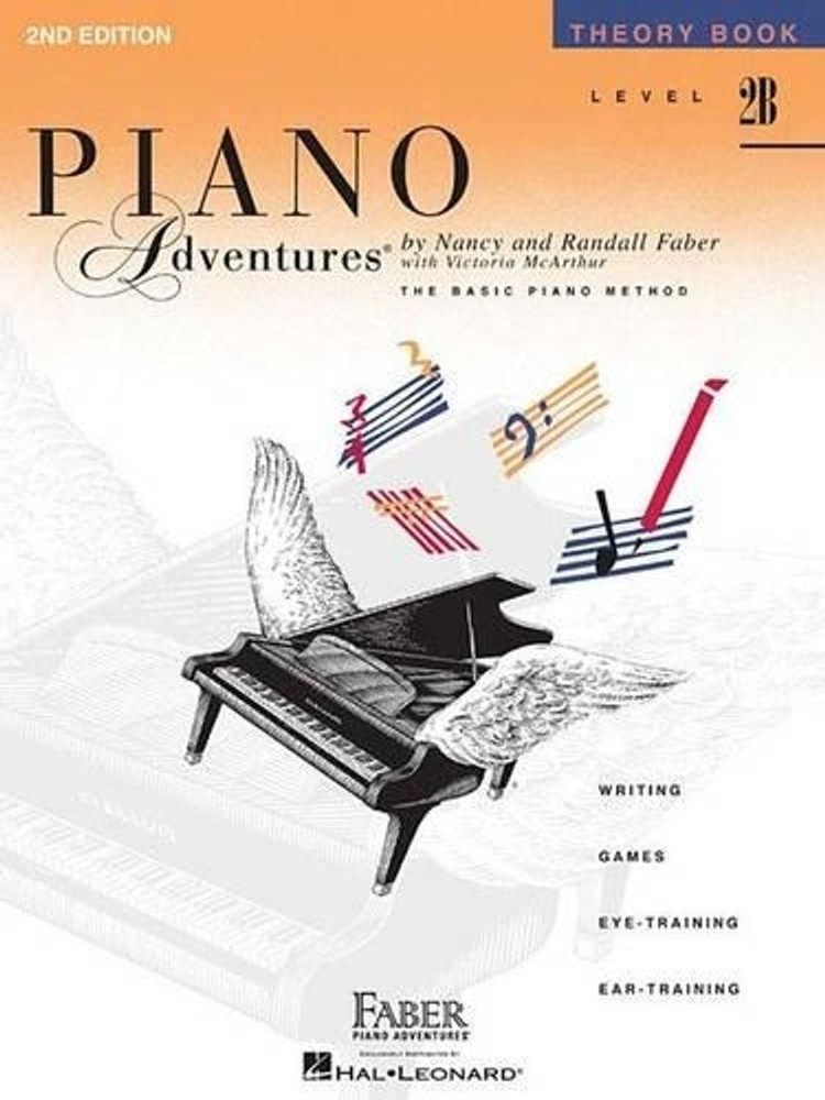 Piano Adventures Theory Book Level 2B: 2nd Edition by Nancy Faber (English) Pape