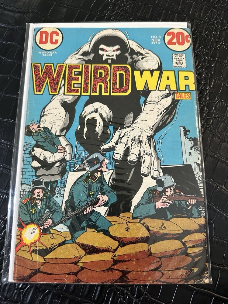WEIRD WAR TALES #8 (DC/November 1972) Vg/f cover artist Neal Adams