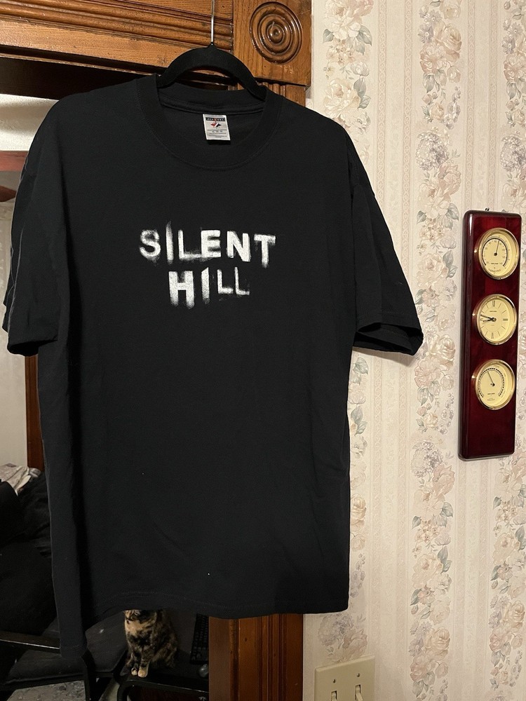 Vtg Silent Hill Movie Promo Shirt XL Horror Video Game Konami Y2K Resident Evil