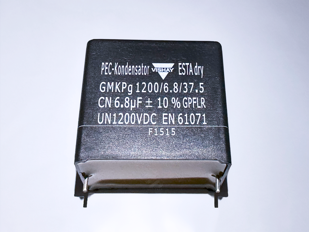 GMKPG 1200-6.8-37.5 Vishay 6.8uF 1200V 10% MKP DC Filter Film Capacitor