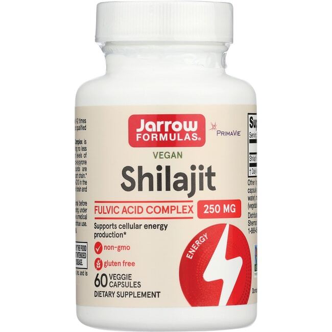 Jarrow Formulas, Inc. Vegan Shilajit 250 mg 60 Veg Caps
