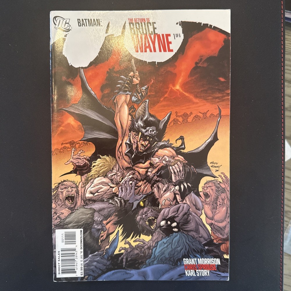 The Return of Bruce Wayne #1 2 3 4 5 6 Batman Mini Series Comic Book Set 1-6