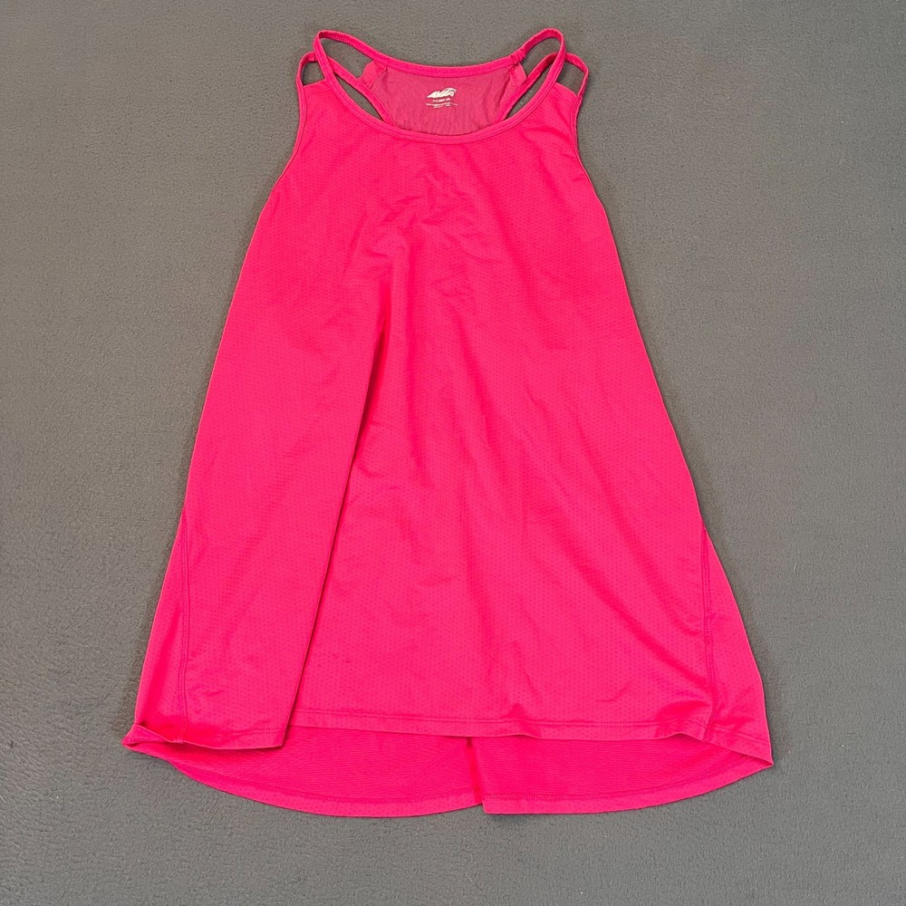 Avia Womens Shirt Size 2xl Pink Tank Top Sleeveless Flow Running Work Out Cut
