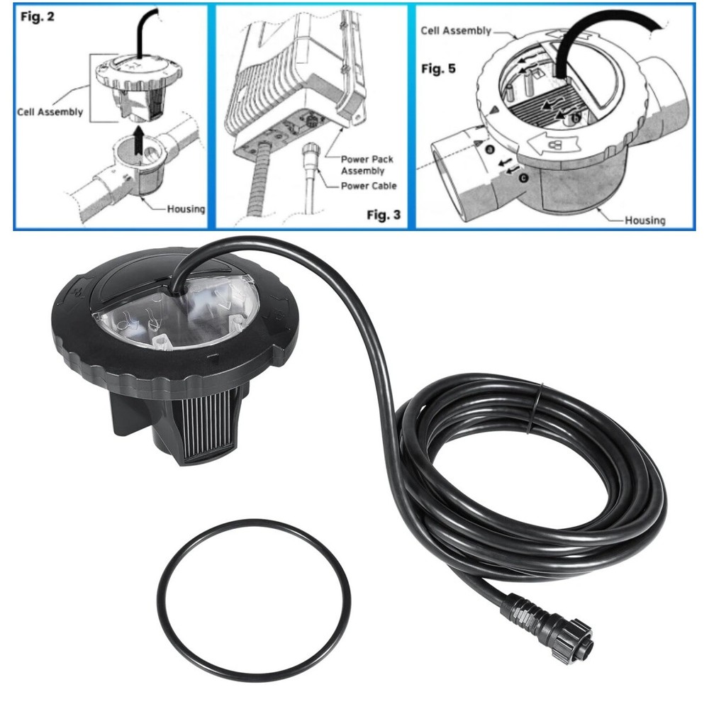 R0693900 TruClear Salt Cell Assembly For All Jandy Zodiac Pro Series TRUCLEAR11