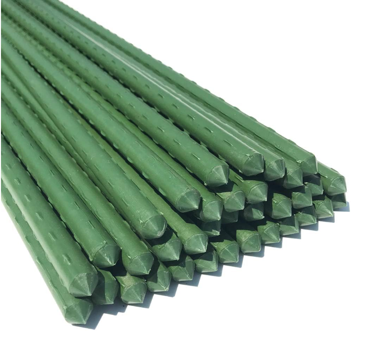 Garden Stakes 4Ft Sturdy Plant Sticks/Support, Tomato Stakes, Pack of 30