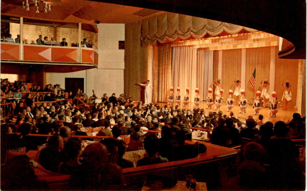 John Ascuaga's Nugget, Sparks, East Reno, Circus Room Theater Postcard