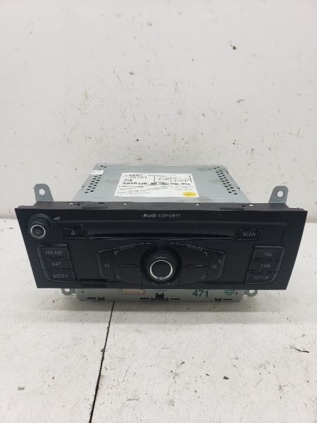 2010-2017 AUDI Q5 Used Radio VIN Fp 7th And 8th Digit Dash OEM