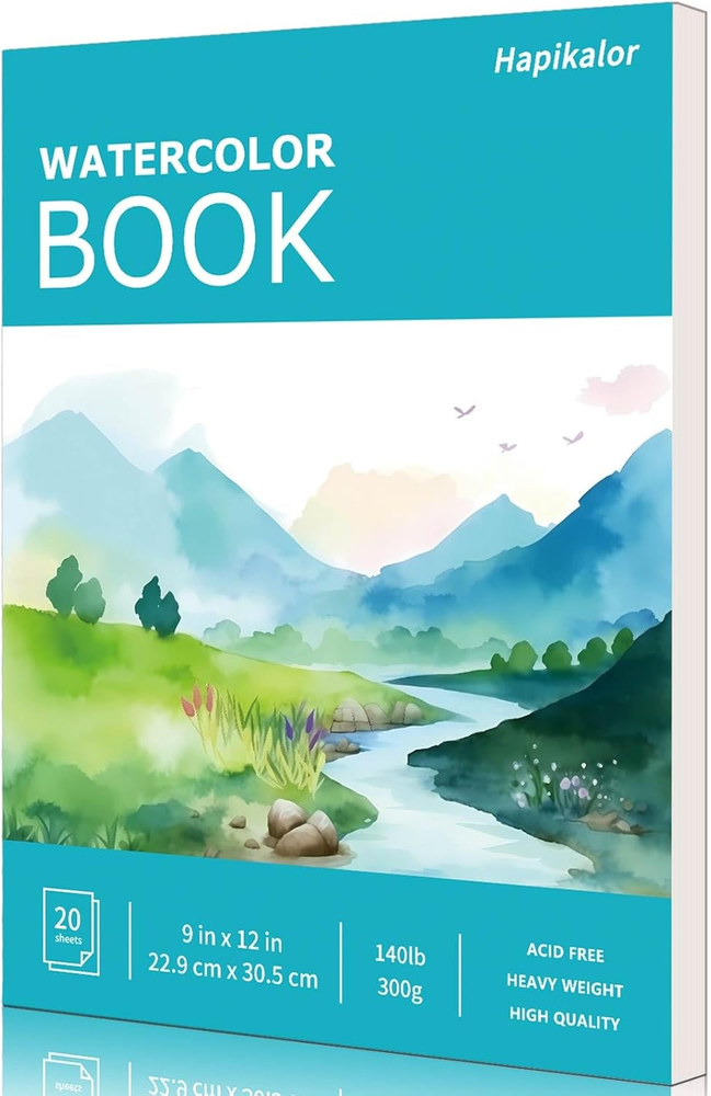 Watercolor Paper Pad, 9