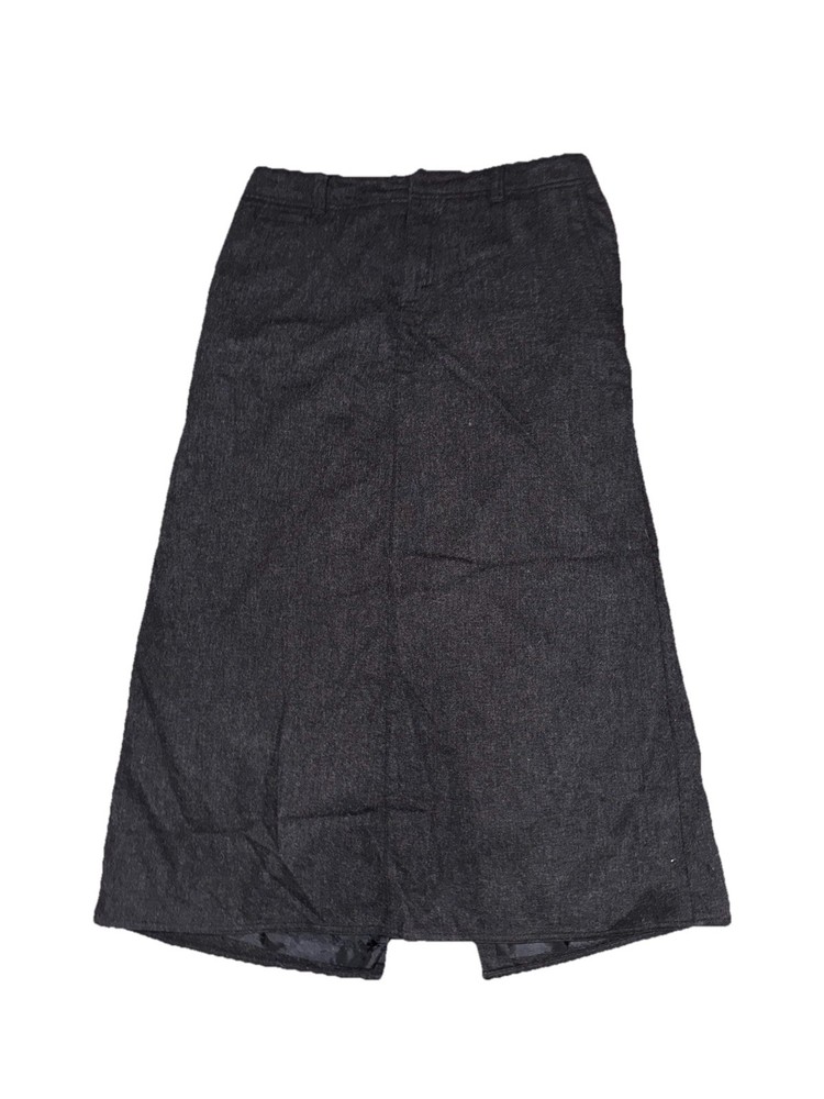 Eddie Bauer Women's Sz 10 Classic Wool Solid Blend Skirt Pencil Academia Preppy